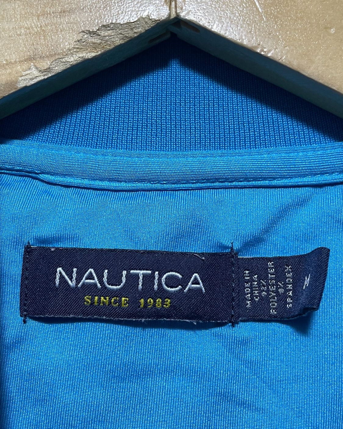 Nautica Blue Sport Polo T Shirt For Men M | ThriftHub.pk