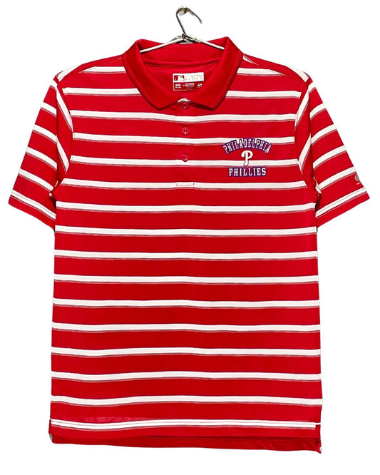 Genuine Merchandise Red Sport Polo T Shirt For Men M | ThriftHub.pk