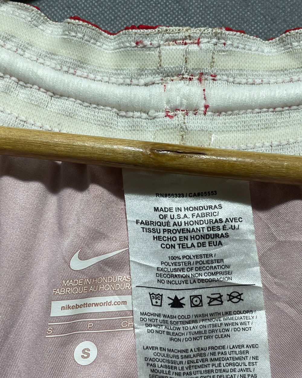 Nike Red Sport Short For Men L