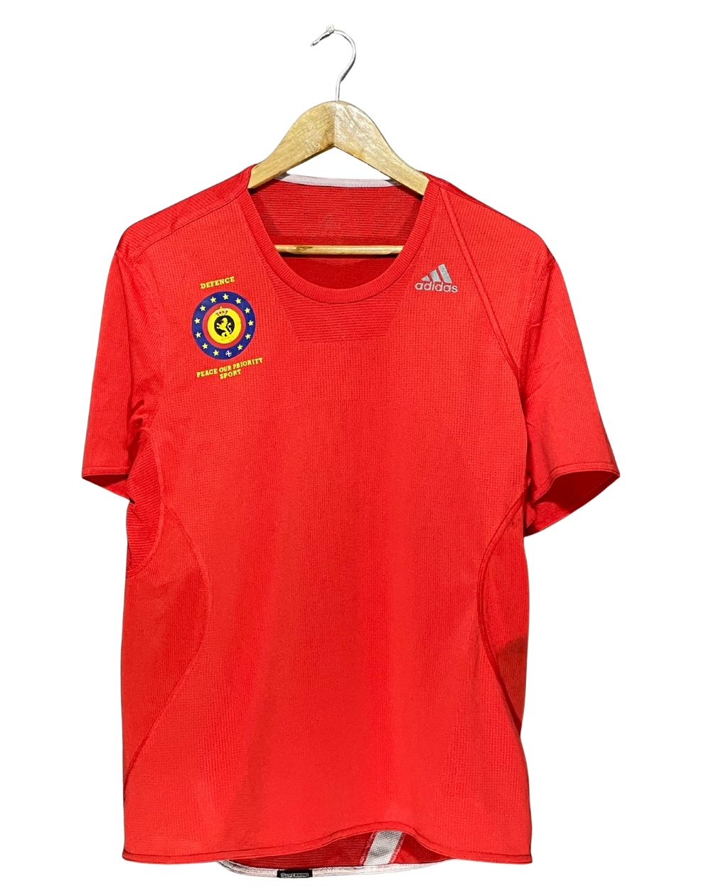 Adidas Red Sport T Shirt For Men Small