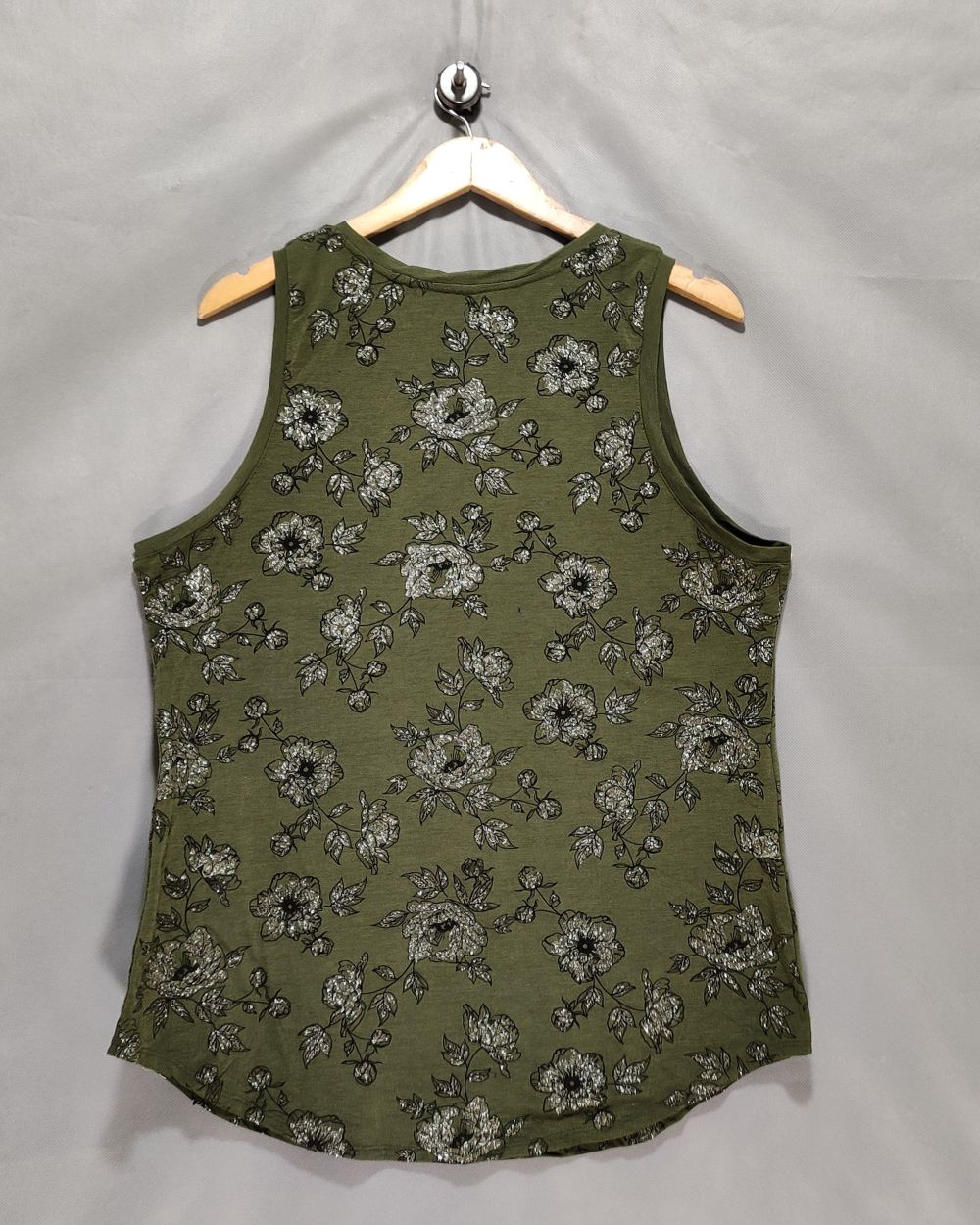 Massini Green Sport Vest T Shirt For Women XLarge