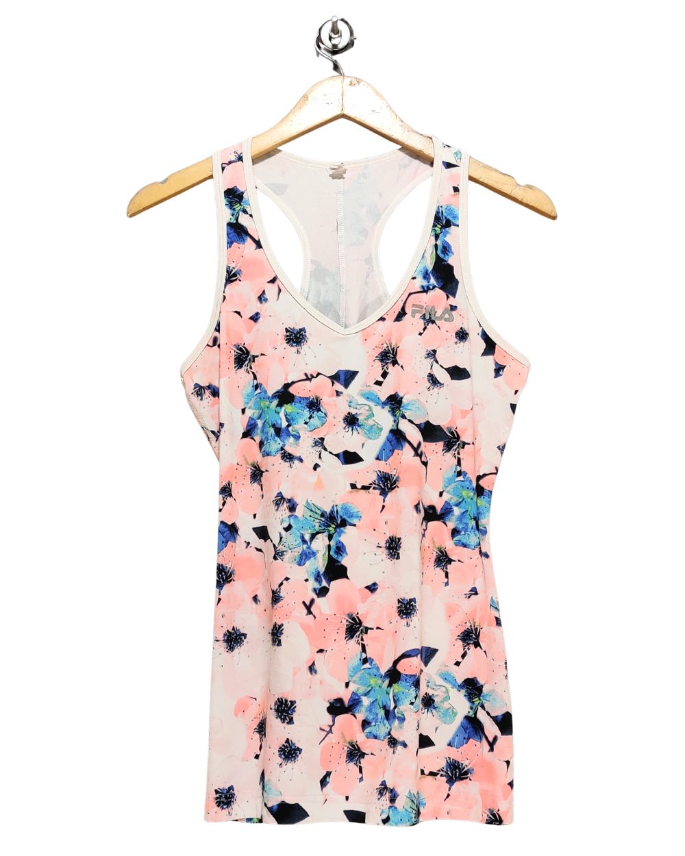 Fila Pink Sport Vest T Shirt For Women S