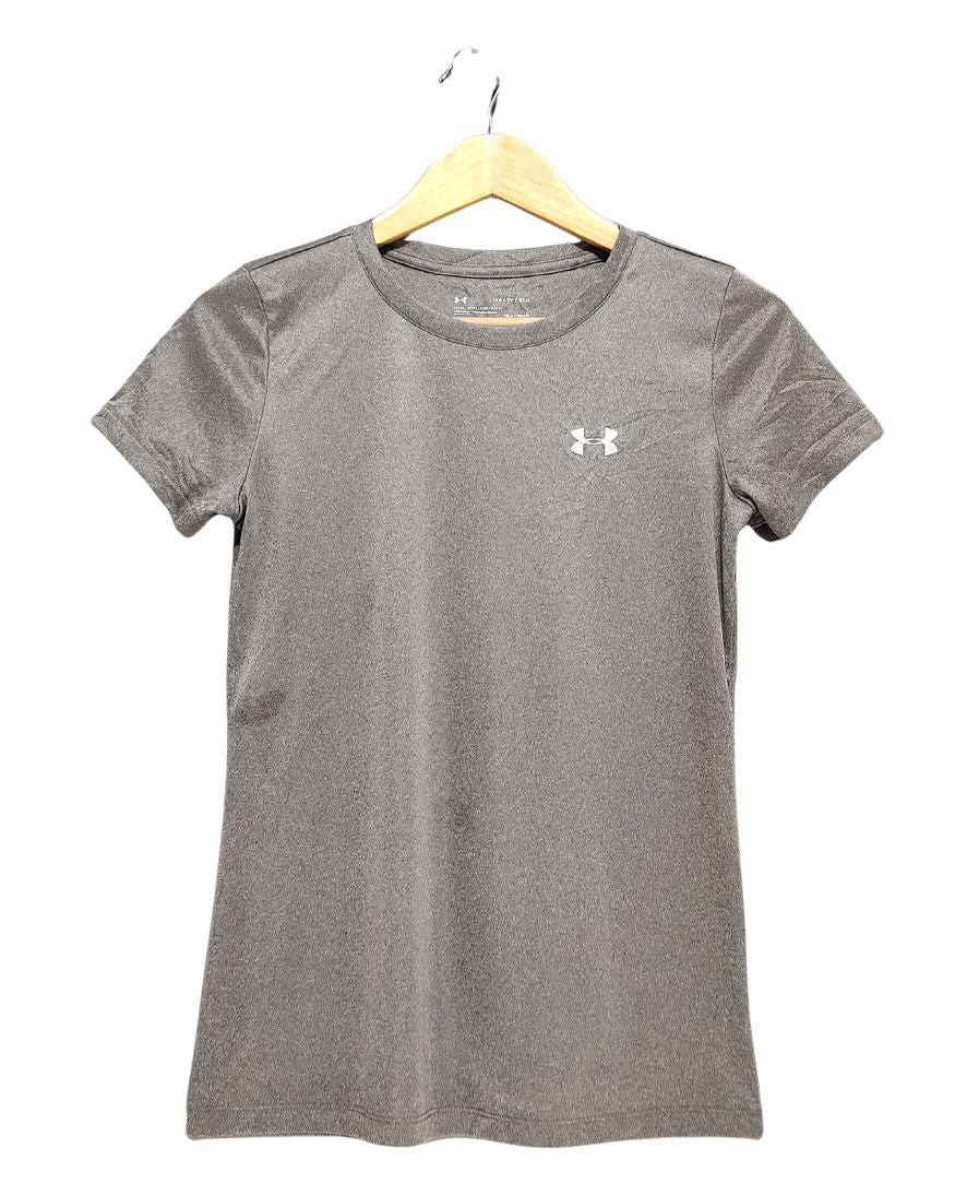 Under Armour Gray Sport T Shirt For Women XS