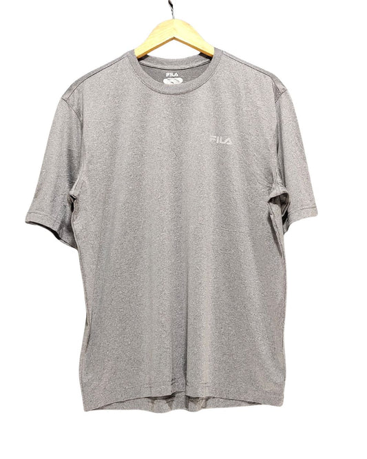 Fila Gray Sport T Shirt  For Men L