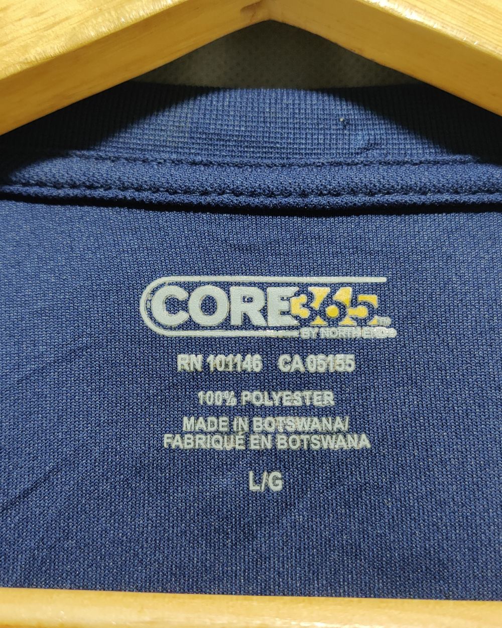 Core 365 Blue Sport T Shirt For Men L