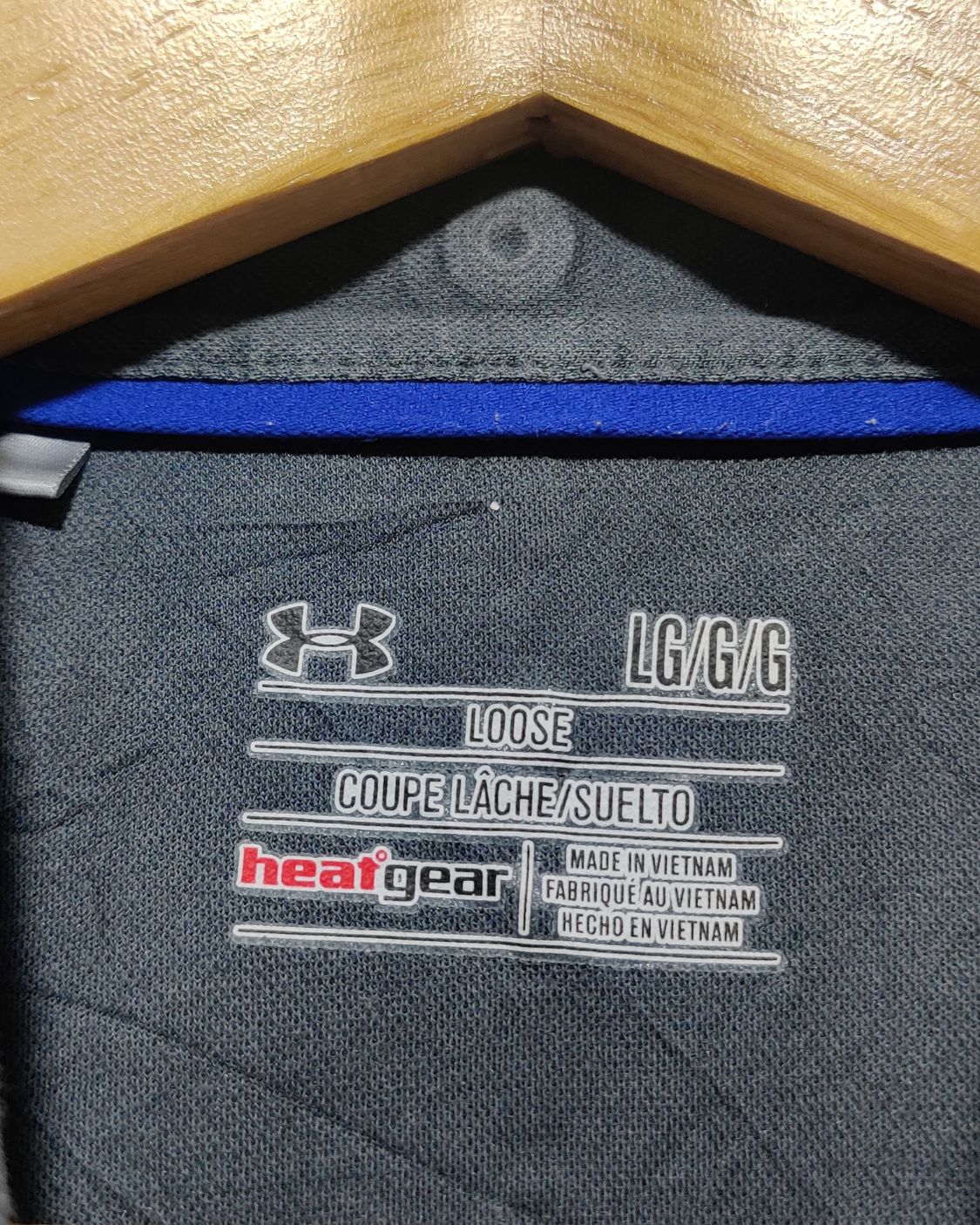 Under Armour Gray Sport Polo T Shirt For Men L