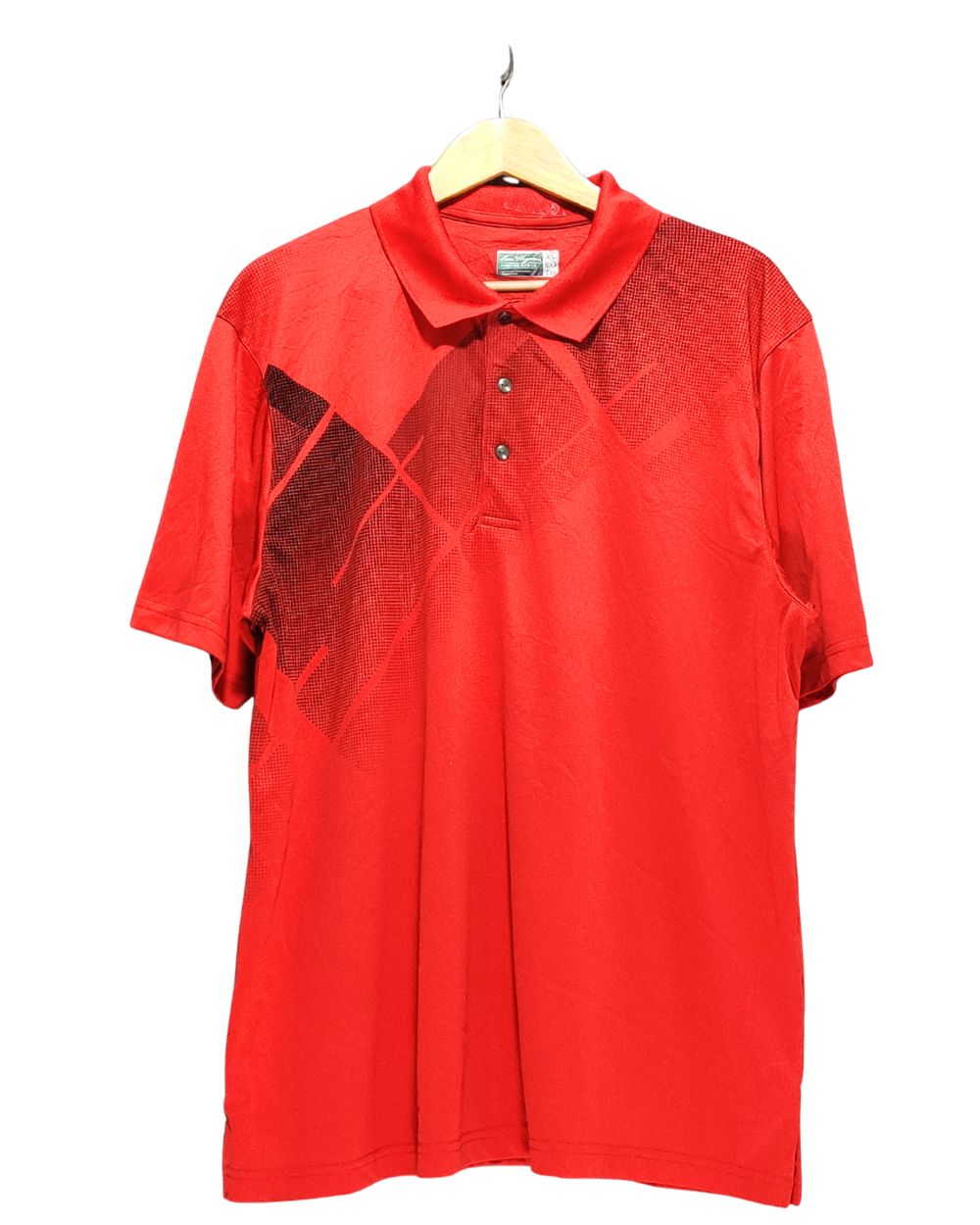 Ben Hogan Red Sport Polo T Shirt For Men XL