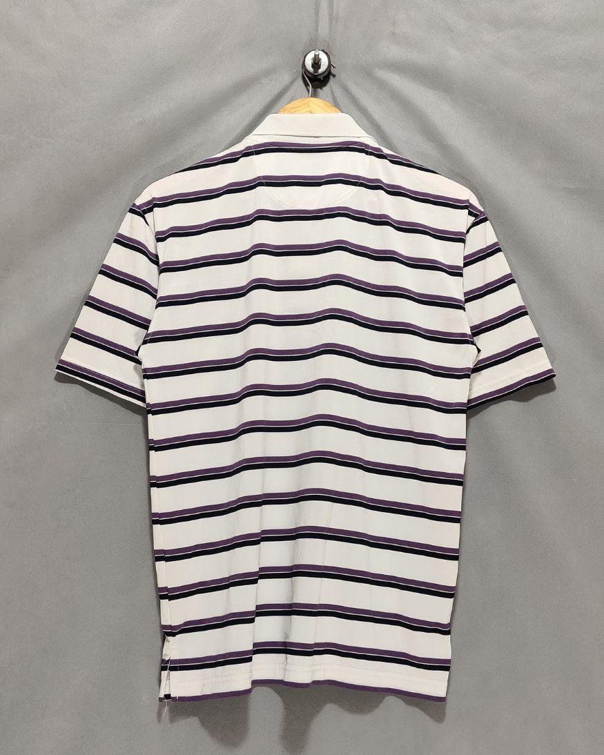 George White Sport Polo T Shirt For Men S