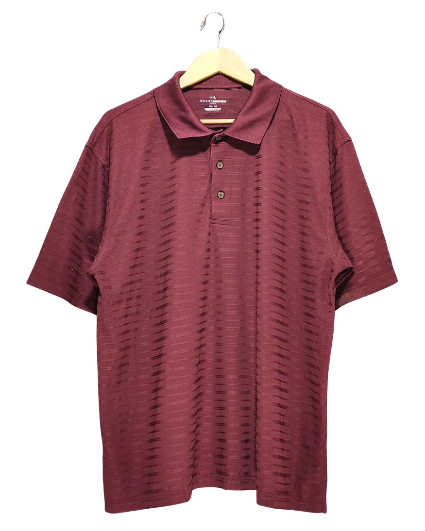 Grand Slam Maroon Sport Polo T Shirt For Men XL