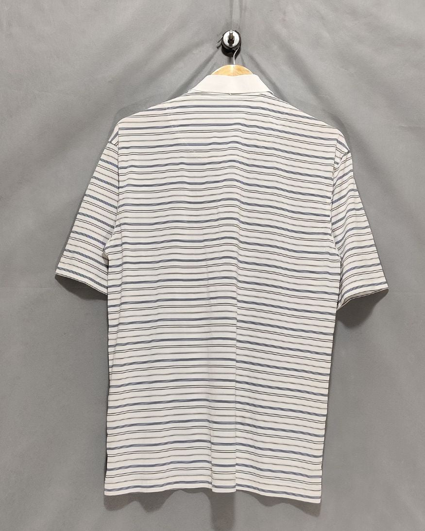 Spyglass White Sport Polo T Shirt  For Men L