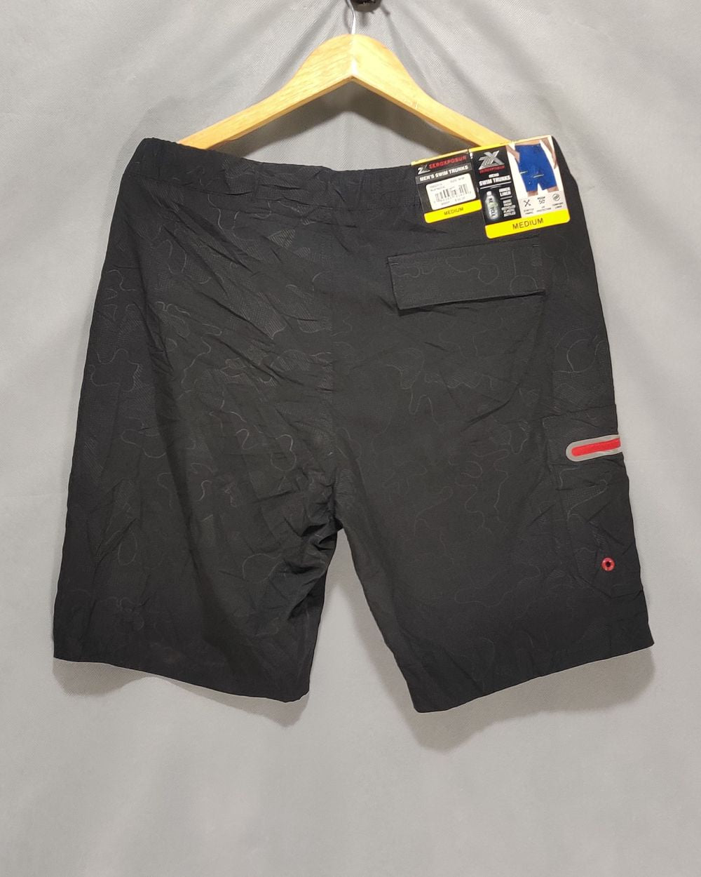 Zerxposur Black Golf Short For Men L