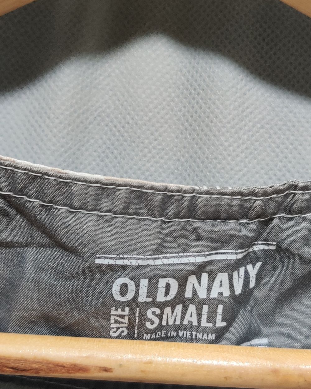 Old Navy White Parachute Short For Men M