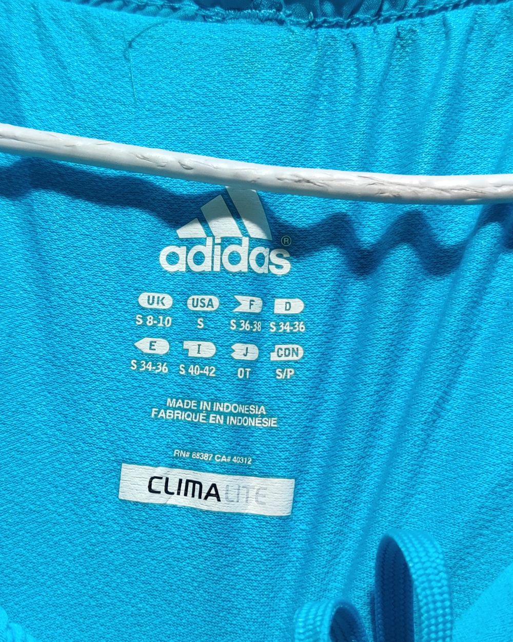 Adidas Blue Sport Short For Women L