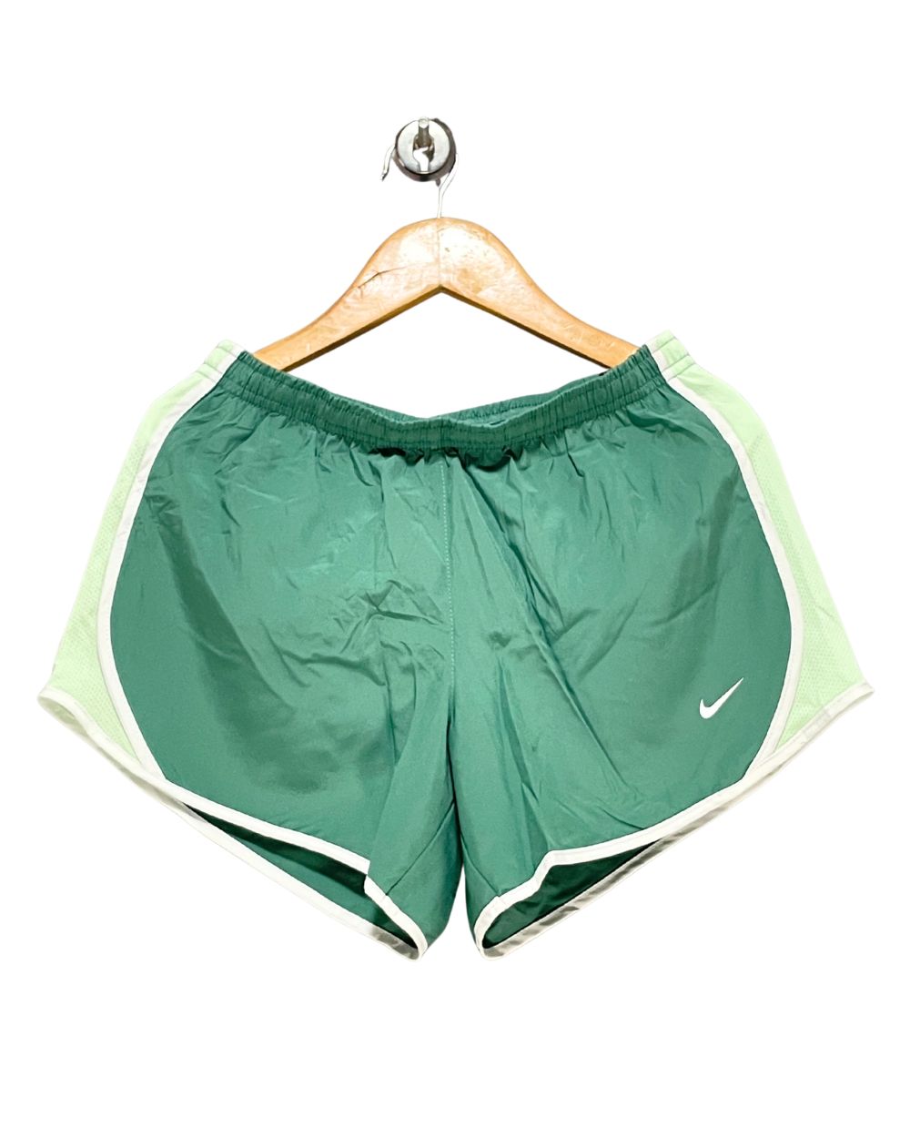 Nike Green Sport Short For Women L
