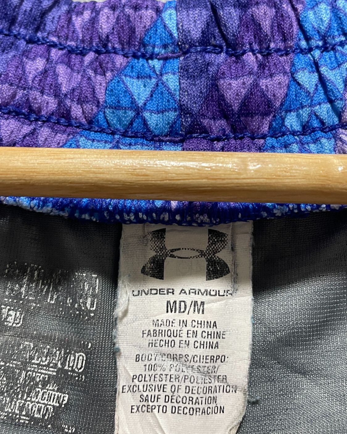 Under Armour Purple Sport Short For Women L