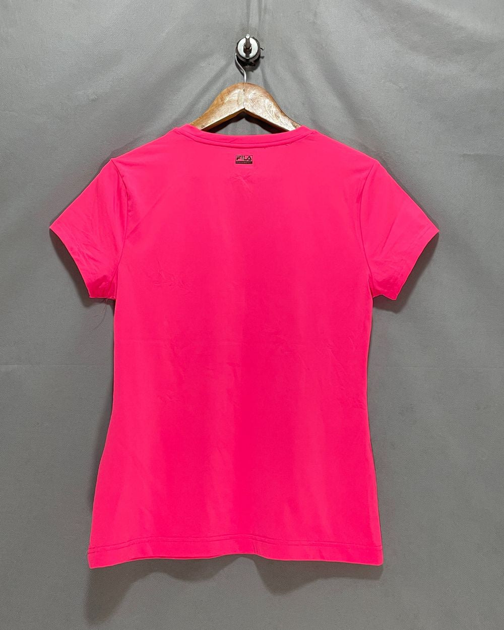 Fila Pink Sport T Shirt For Women M