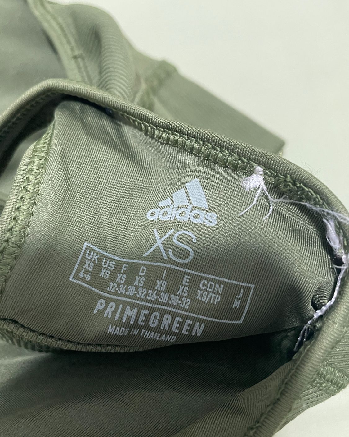 Adidas Green Sport Bra For Women XS