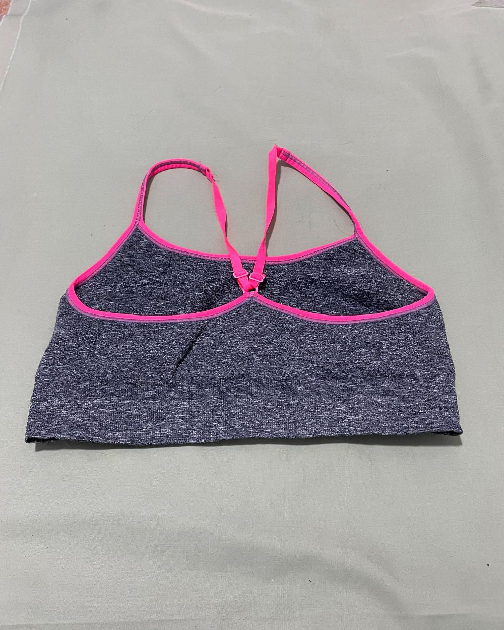 Champion Gray Sport Bra For Women Large