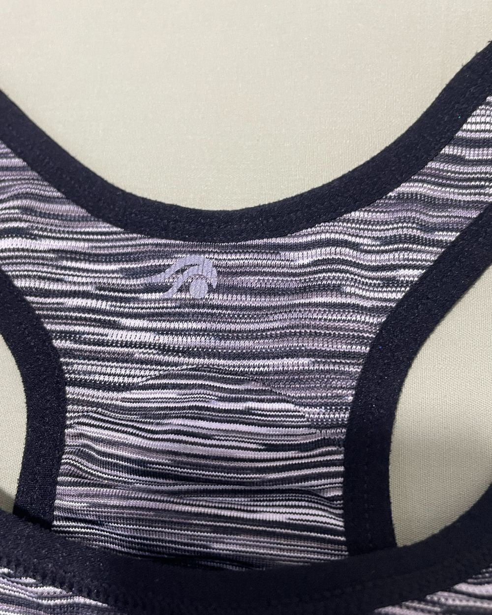Thrift Hub Gray Sport Bra For Women Large