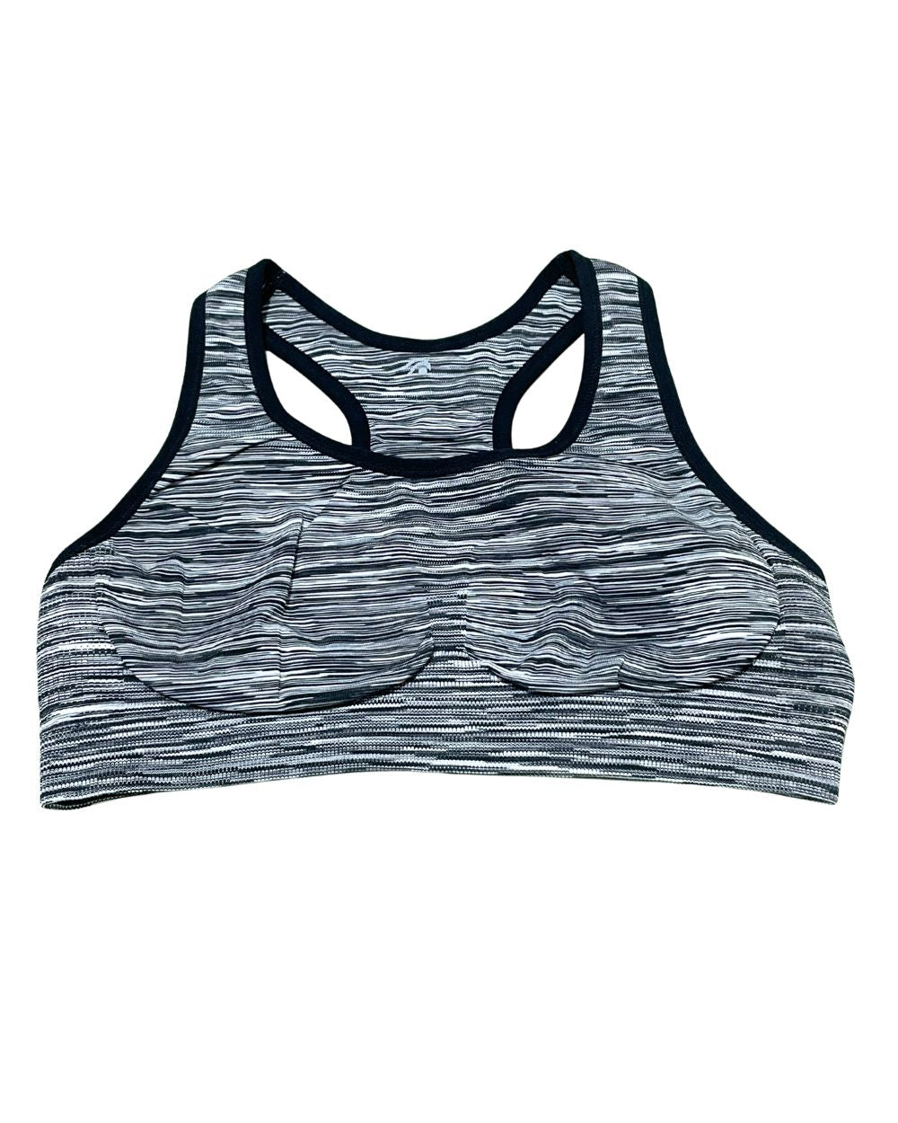 Thrift Hub Gray Sport Bra For Women Large
