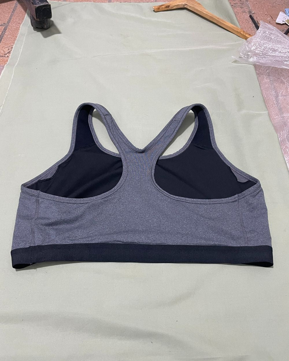 Avia Gray Sport Bra For Women XXL
