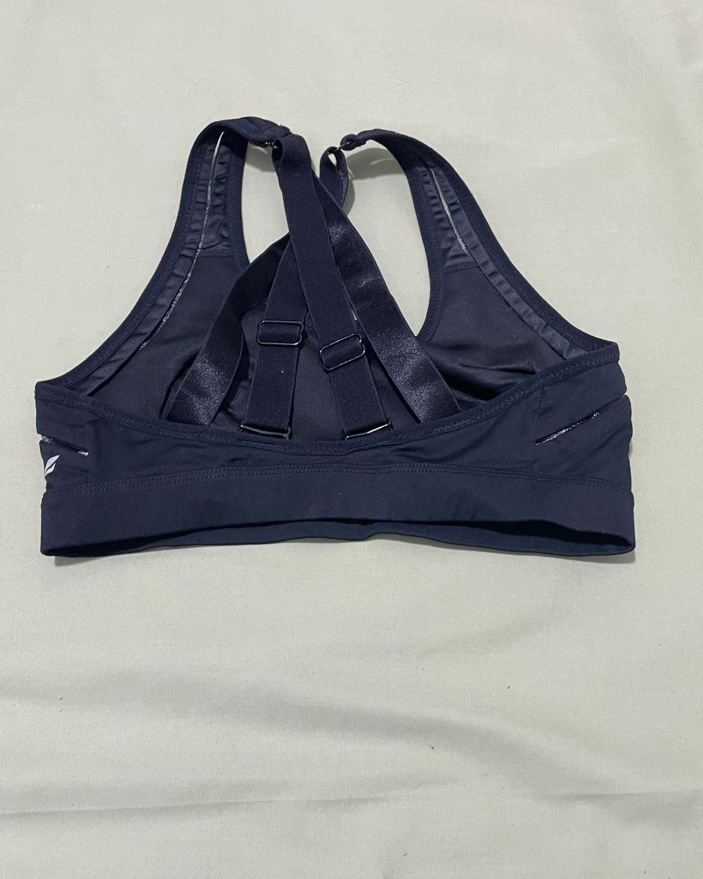 Thrift Hub Black Sport Bra For Women Large