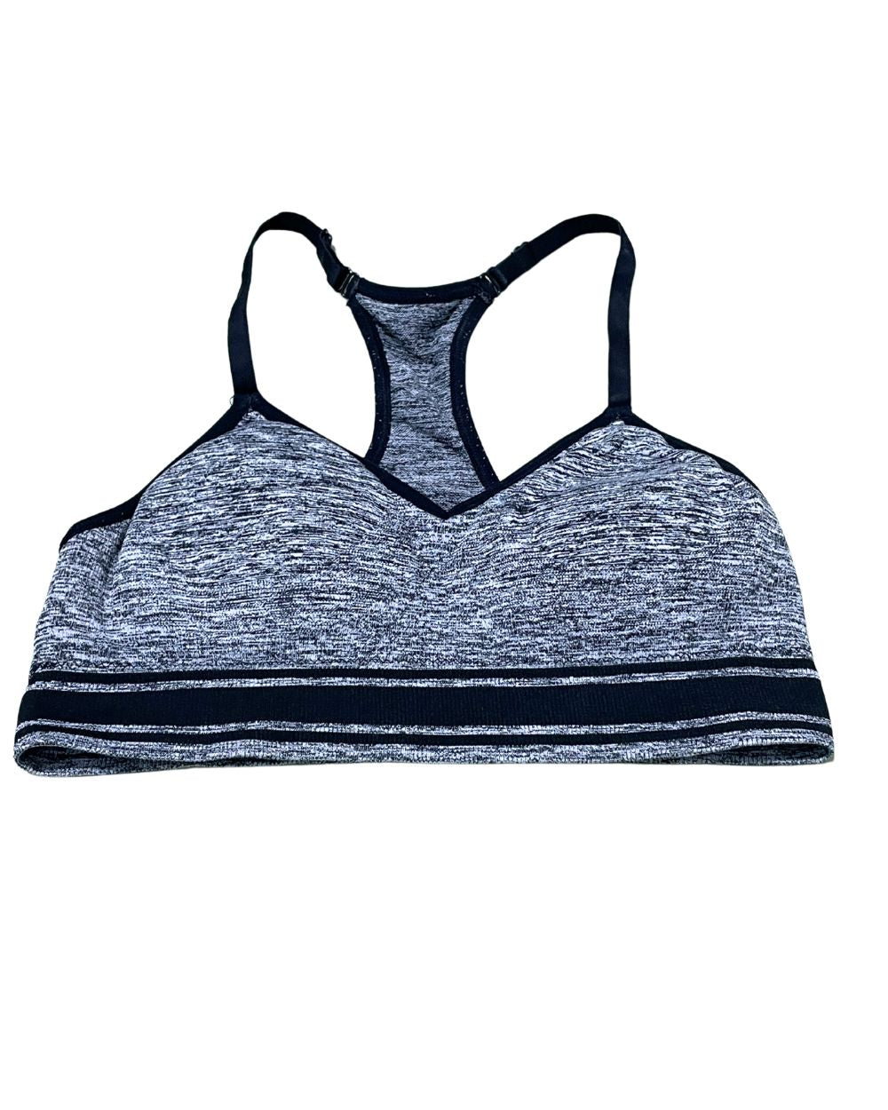 Athletic Works Gray Sport Bra For Women Large