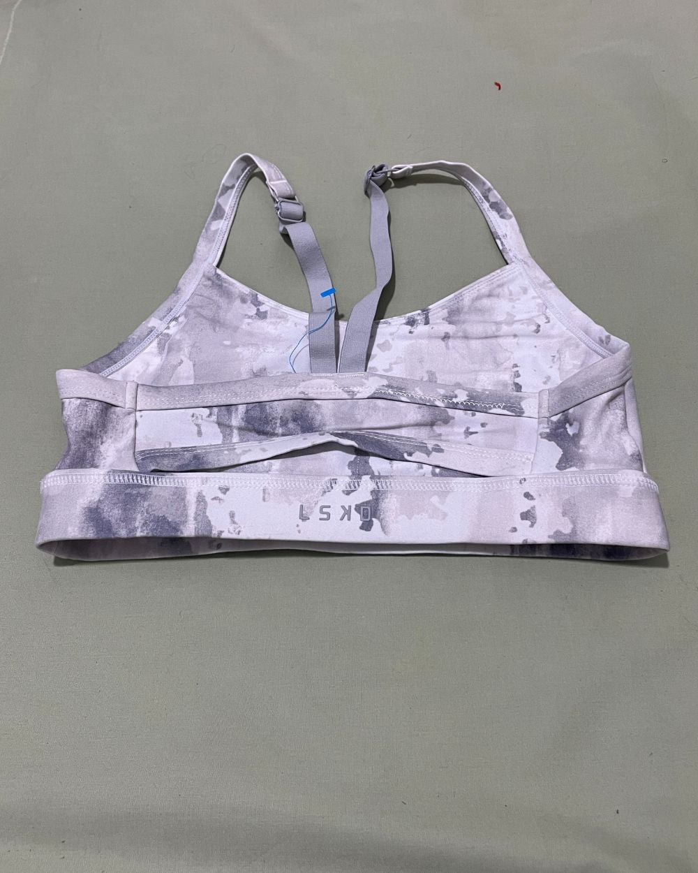Chasin The Vibe White Sport Bra For Women S