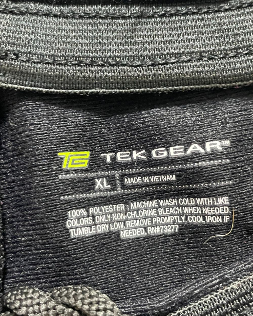 Tek Gear Black Sport Trouser For Men XL