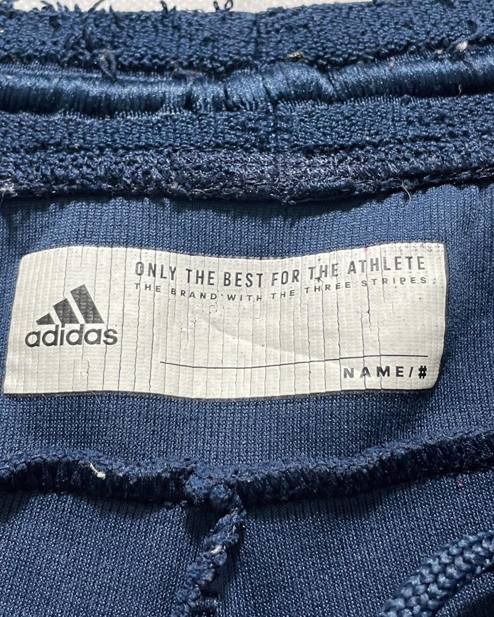 Adidas Blue Sport Trouser For Men M