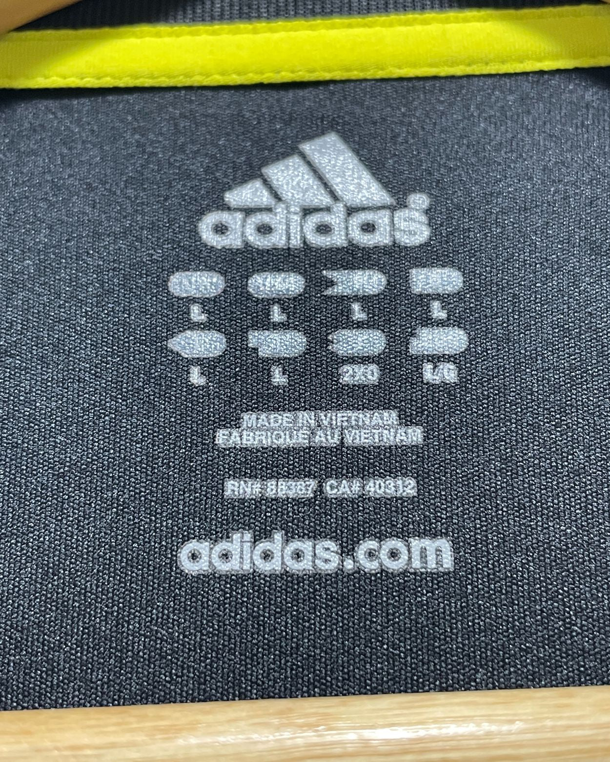 Adidas Black Sport T Shirt For Men L