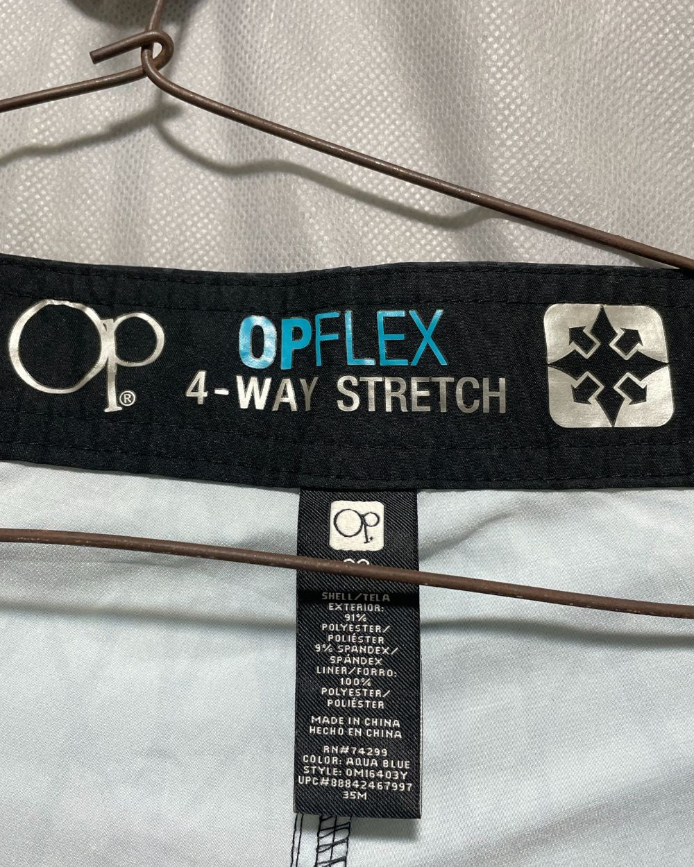 Op Flex Blue Sport Short For Men XL