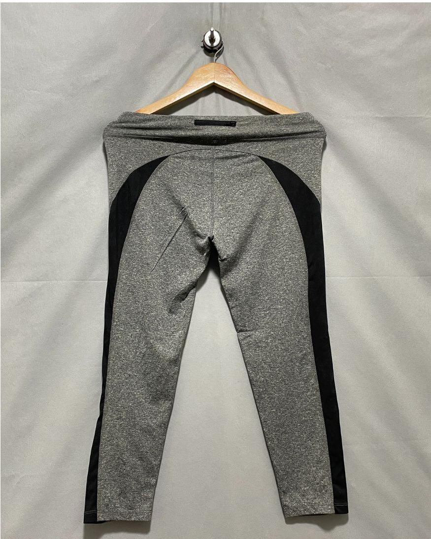Ambiance  Gray Sport Gym Tights For Women L