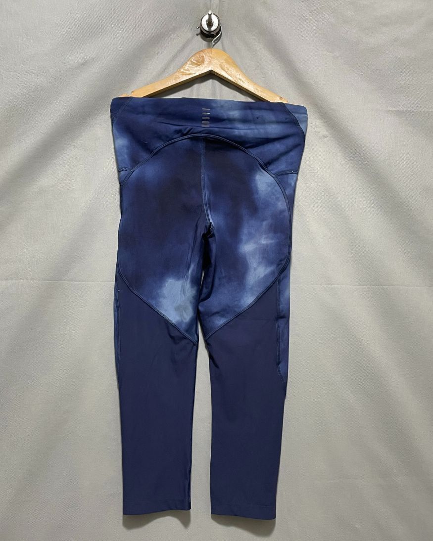 Under Armour Blue Sport Gym Tights For Women M