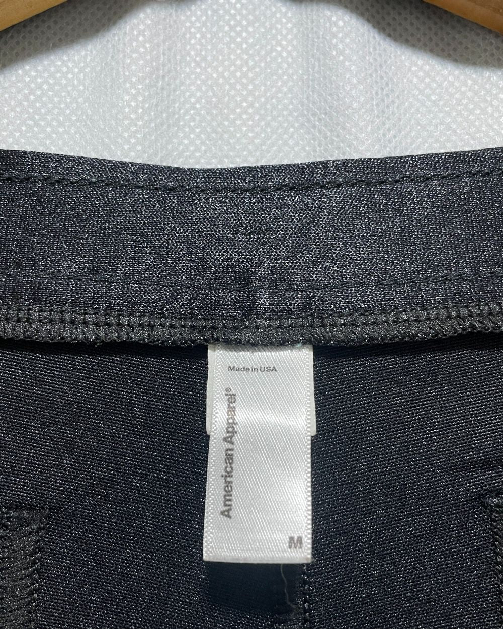 American Apparel Black Sport Gym Tights For Women M