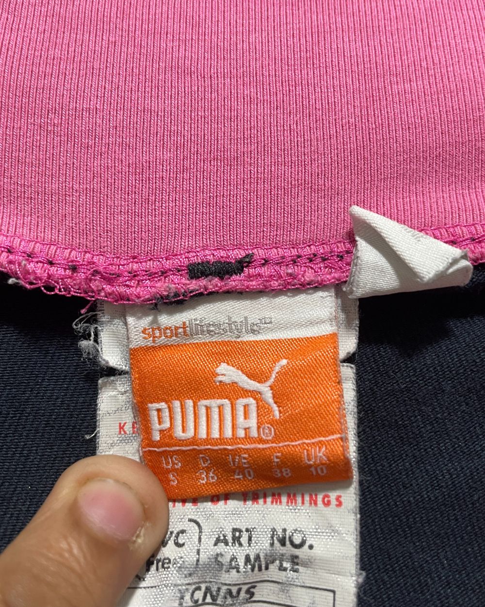 Puma Black Sport Gym Tights For Women L