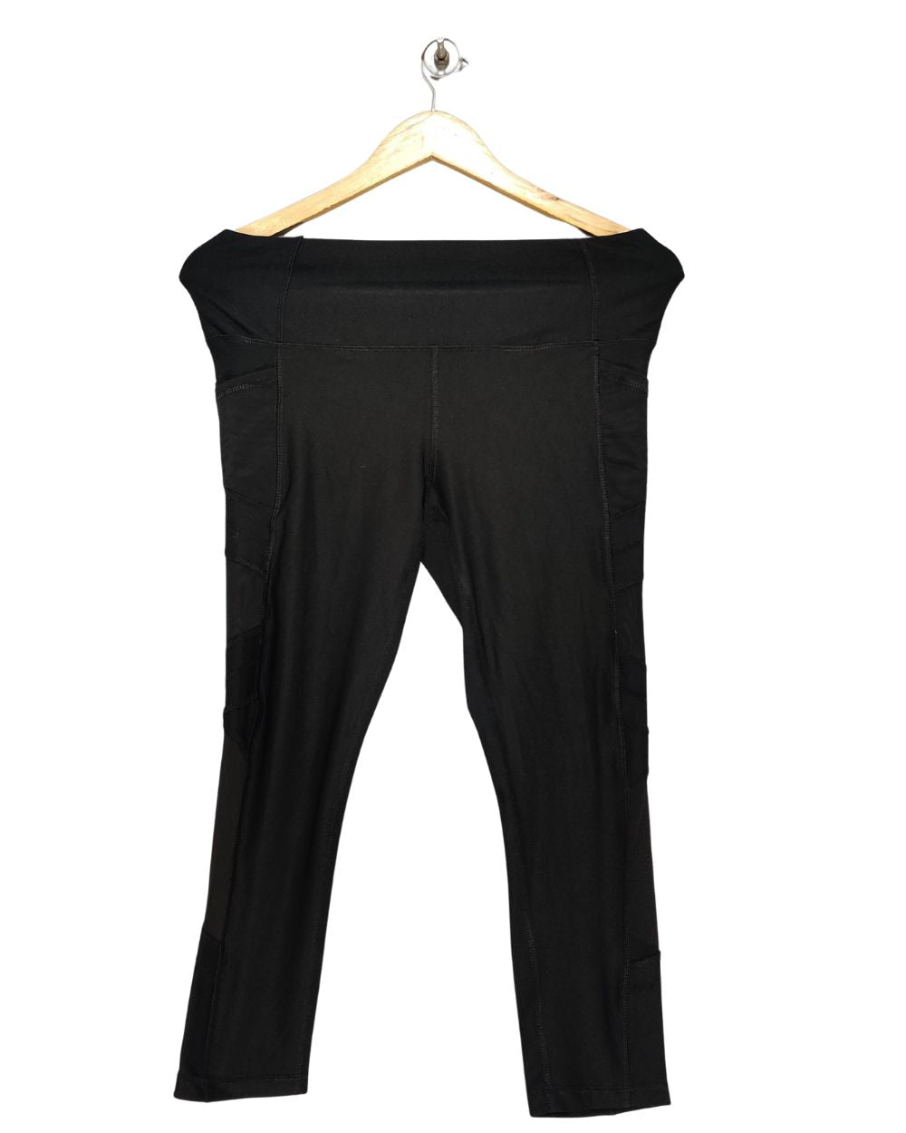 RBX Black Sport Gym Tights For Women M