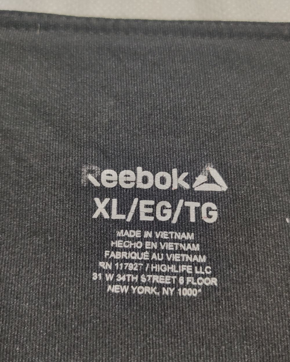 Reebok Black Sport Gym Tights For Women XL