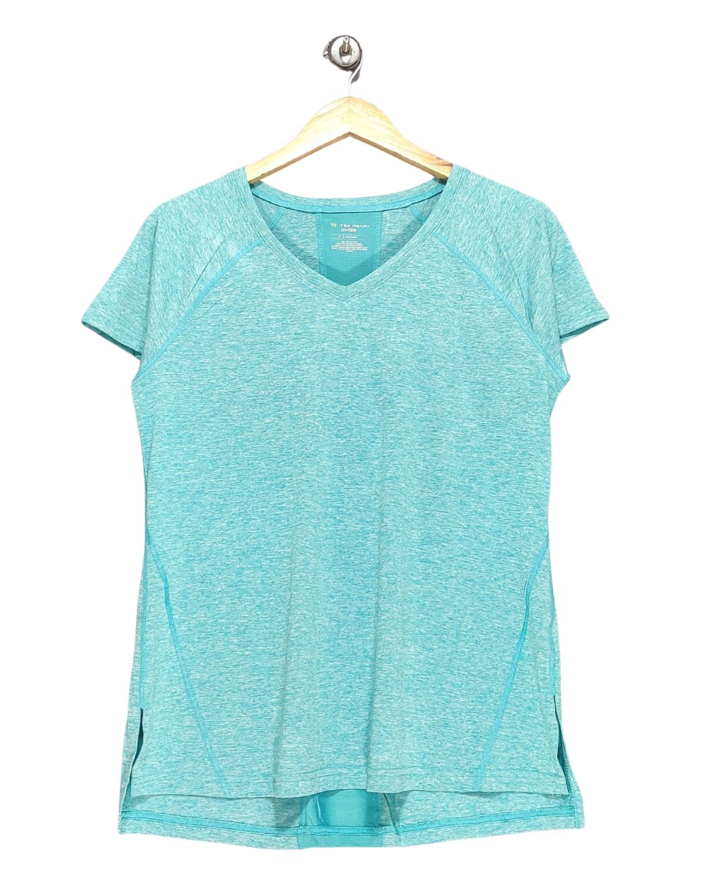 Tek Gear Blue Sport T Shirt For Women M