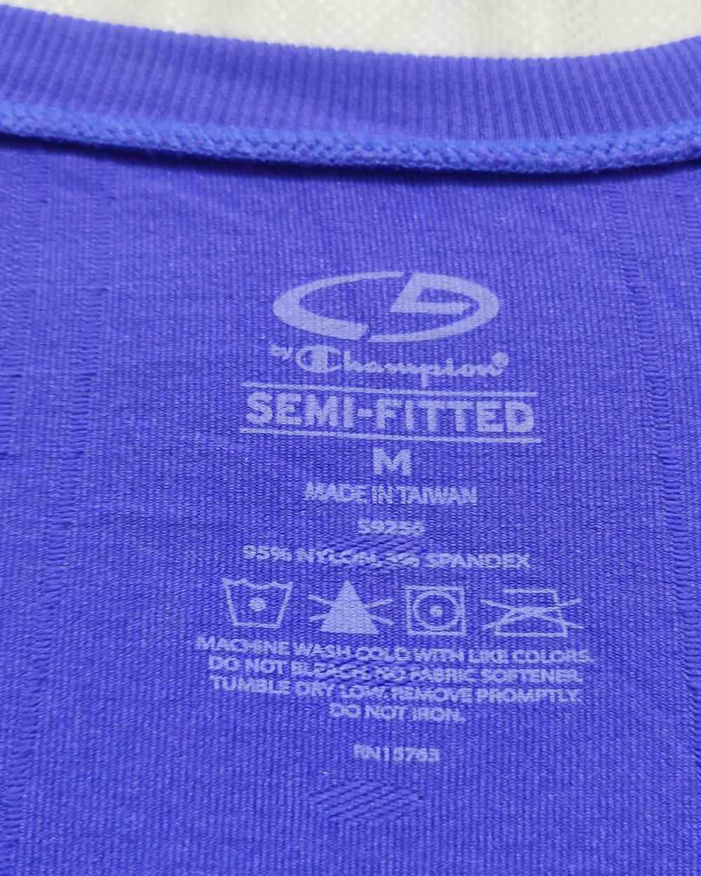 Champion Purple Sport T Shirt For Women M
