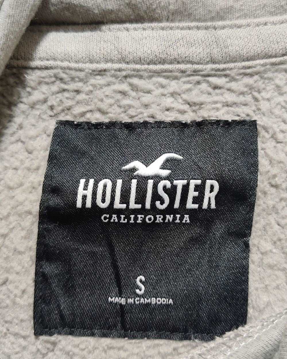 Hollister Gray Hoodie For Men S