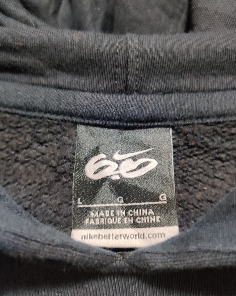 Nike Black Hoodie For Men Large