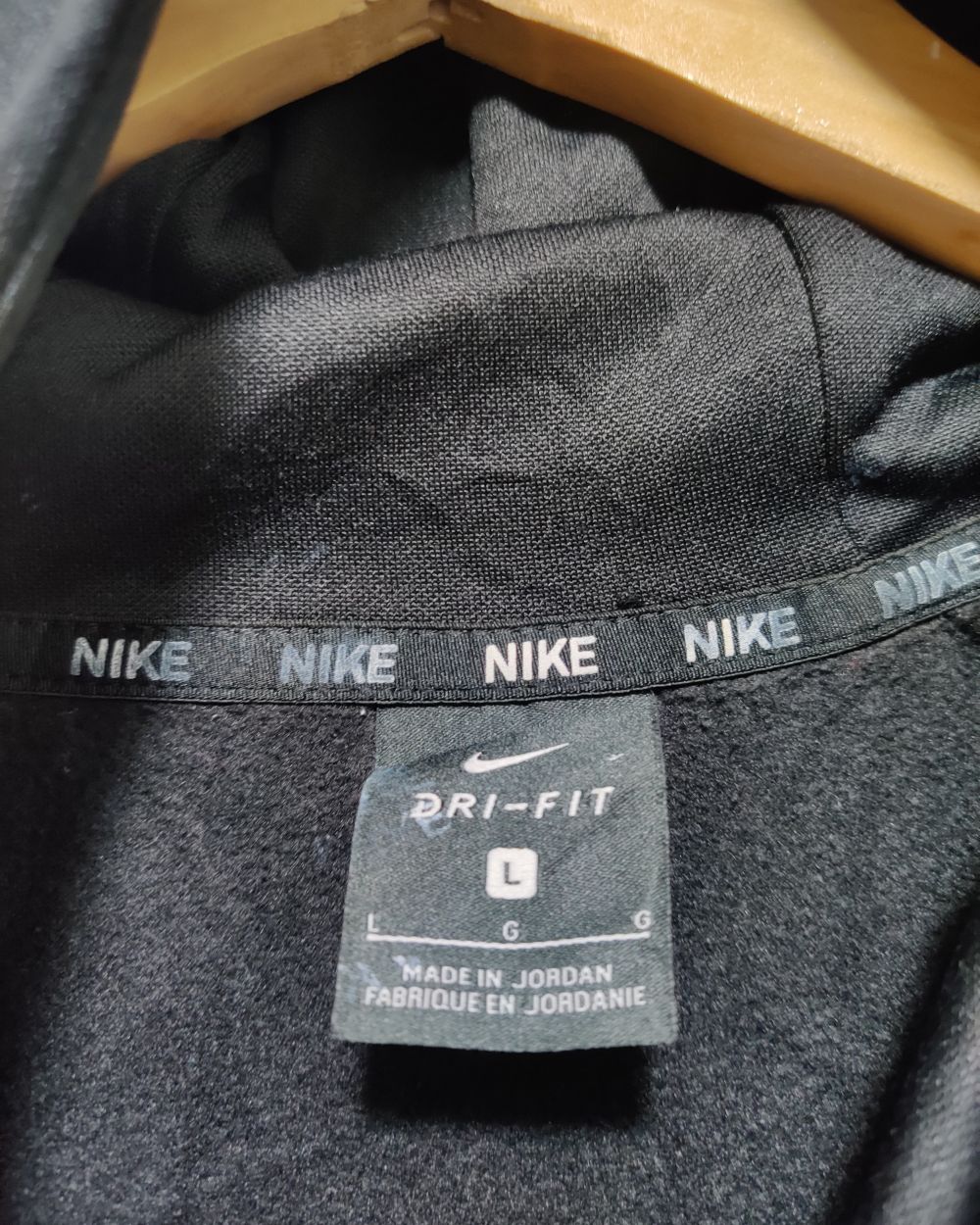 Nike Black Hoodie For Men Large