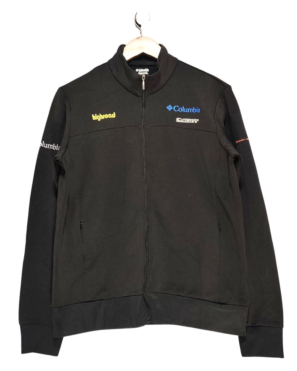 Columbia Black Zipper For Women L