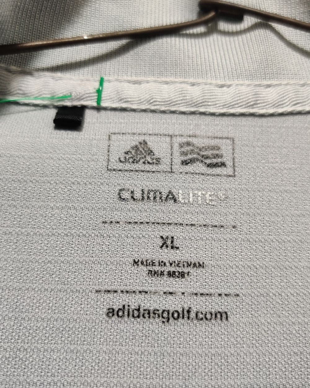 Adidas Gray Sport Polo T Shirt For Men XL