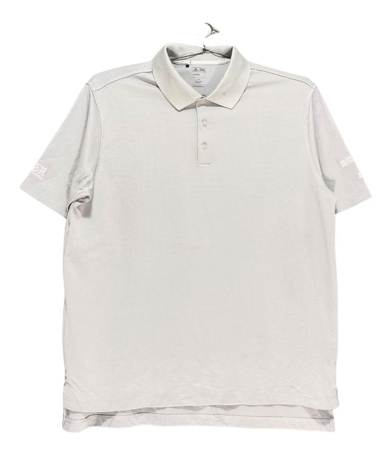 Adidas Gray Sport Polo T Shirt  For Men XL