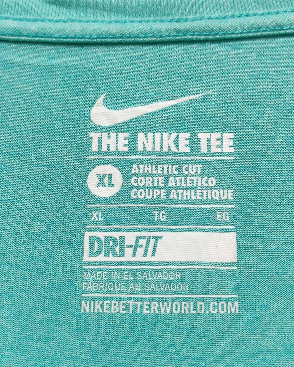 Nike Blue Sport T Shirt For Women XL