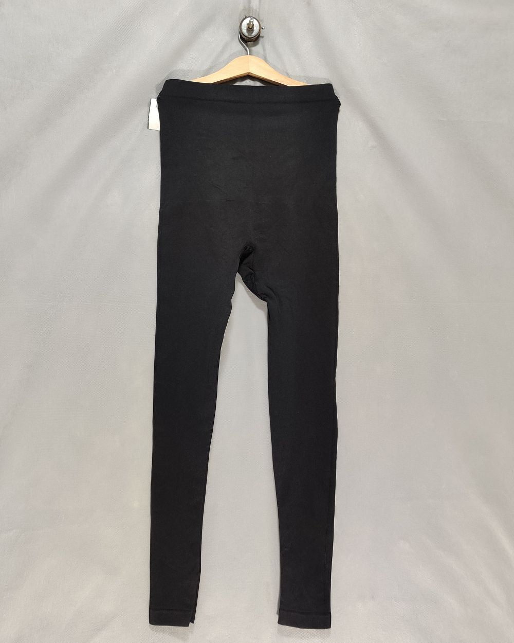 Thrift Hub Black Sport Tights For Women M