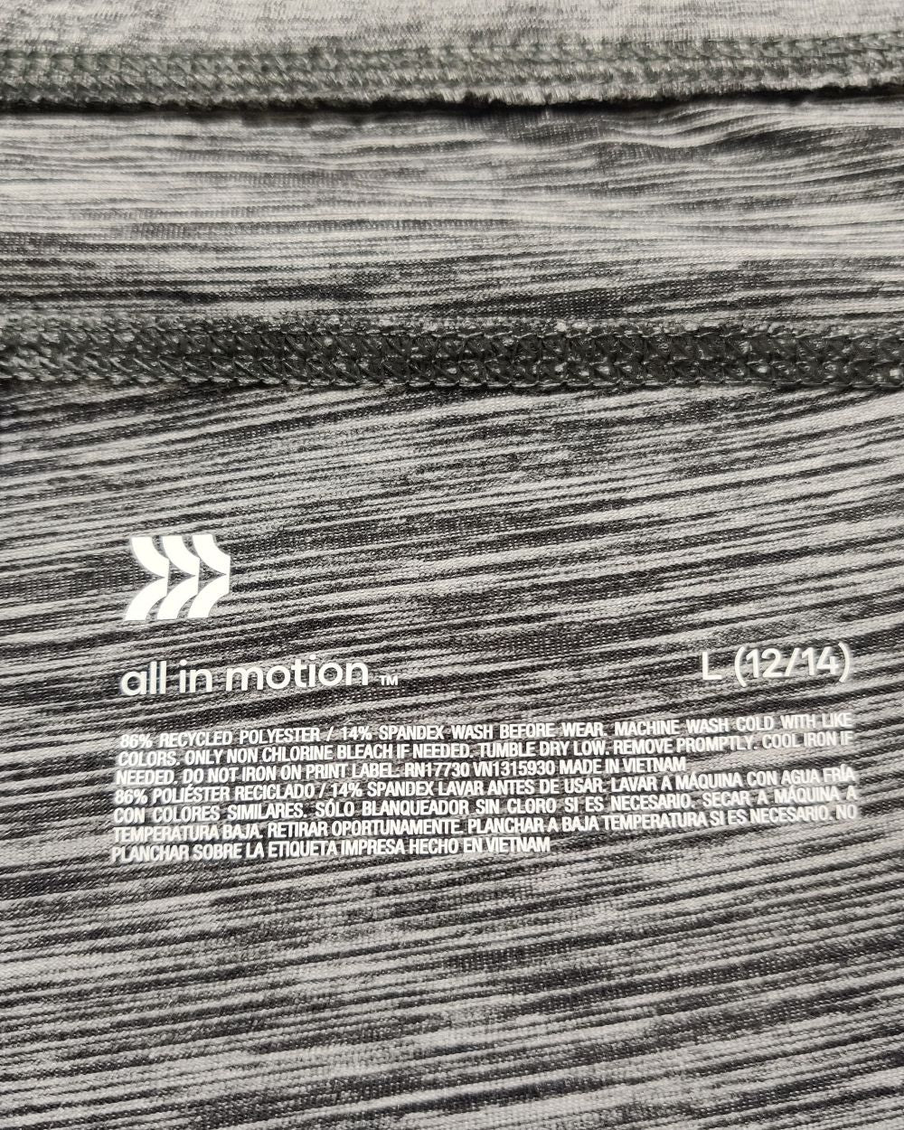 All In Motion Gray Sport Trouser For Boy 16 Years