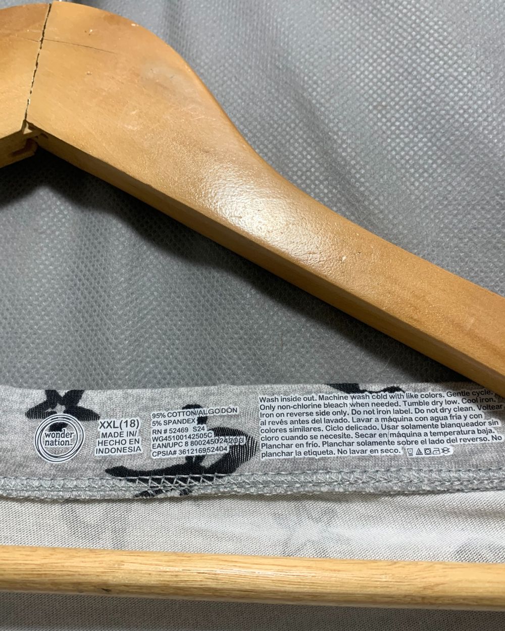 Wonder Nation Gray Sport Gym tights For Women L